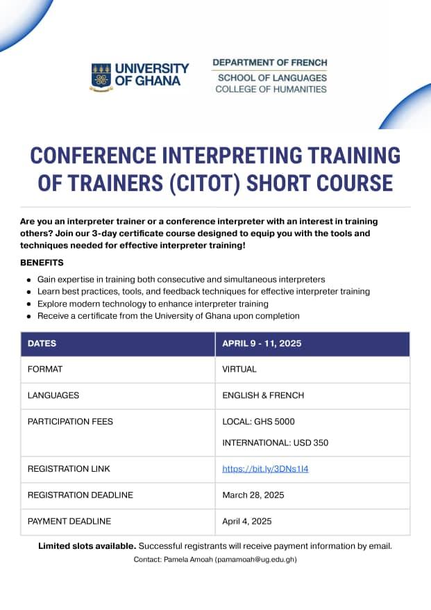 Conference Interpretation. 