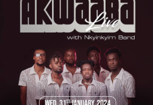 Flyer of Akwaba Concert