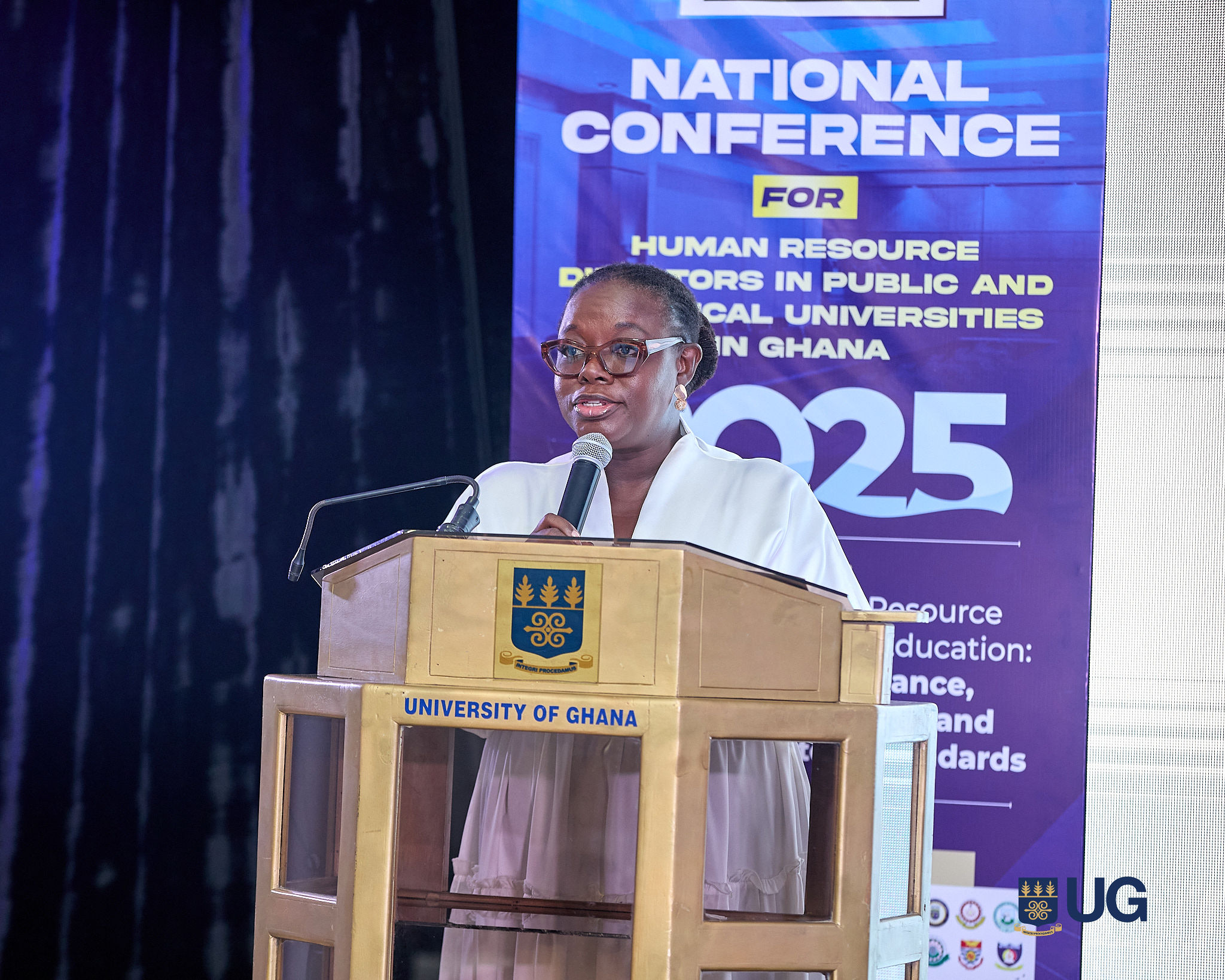 Vice-Chancellor of the University of Ghana, Prof. Nana Aba Appiah Amfo