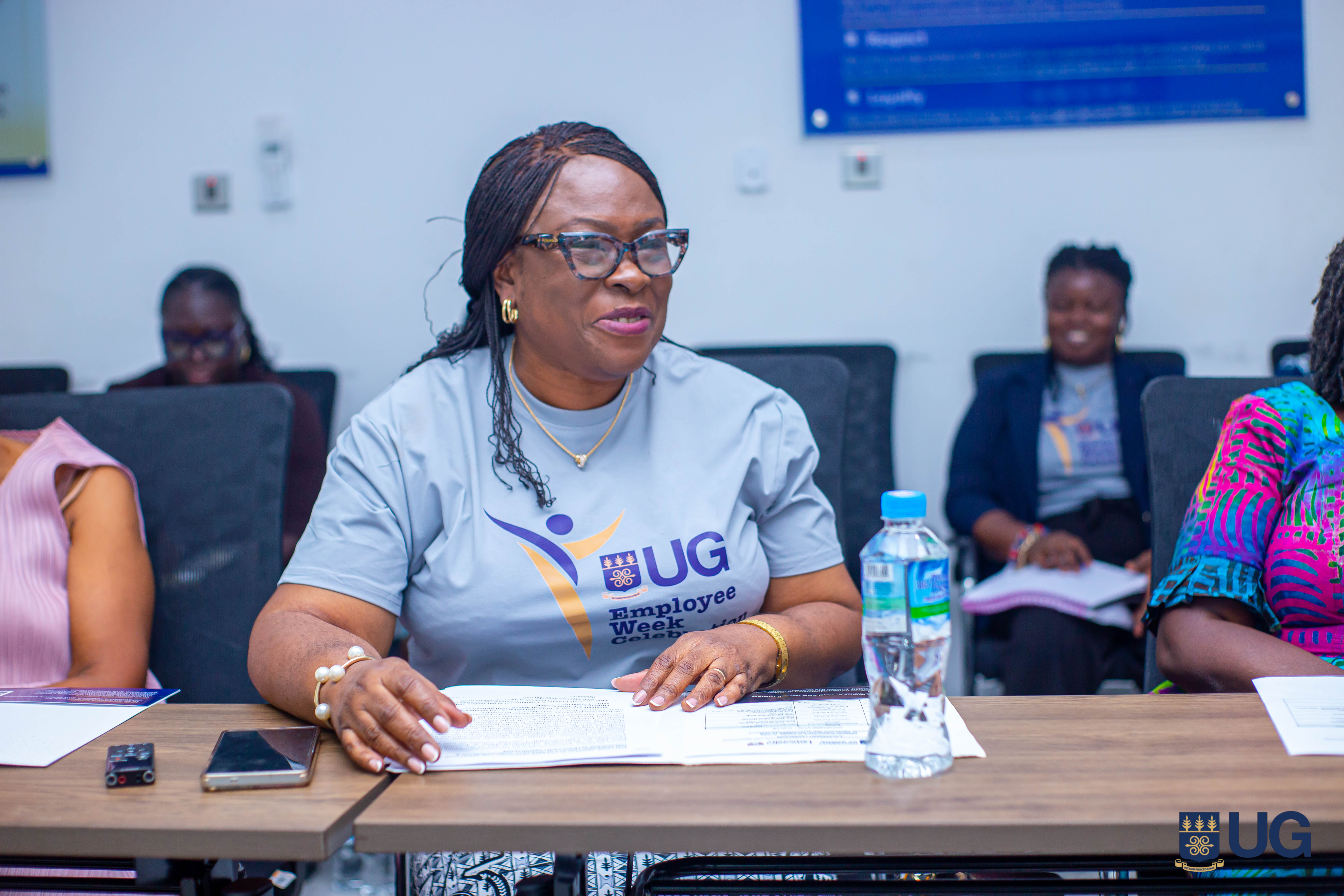 Registrar of the University of Ghana, Mrs. Emelia Agyei-Mensah