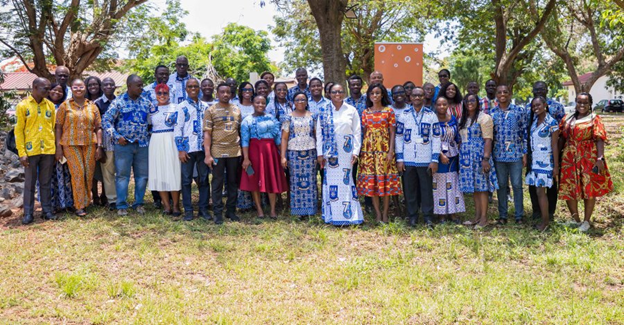 Participants on lawn