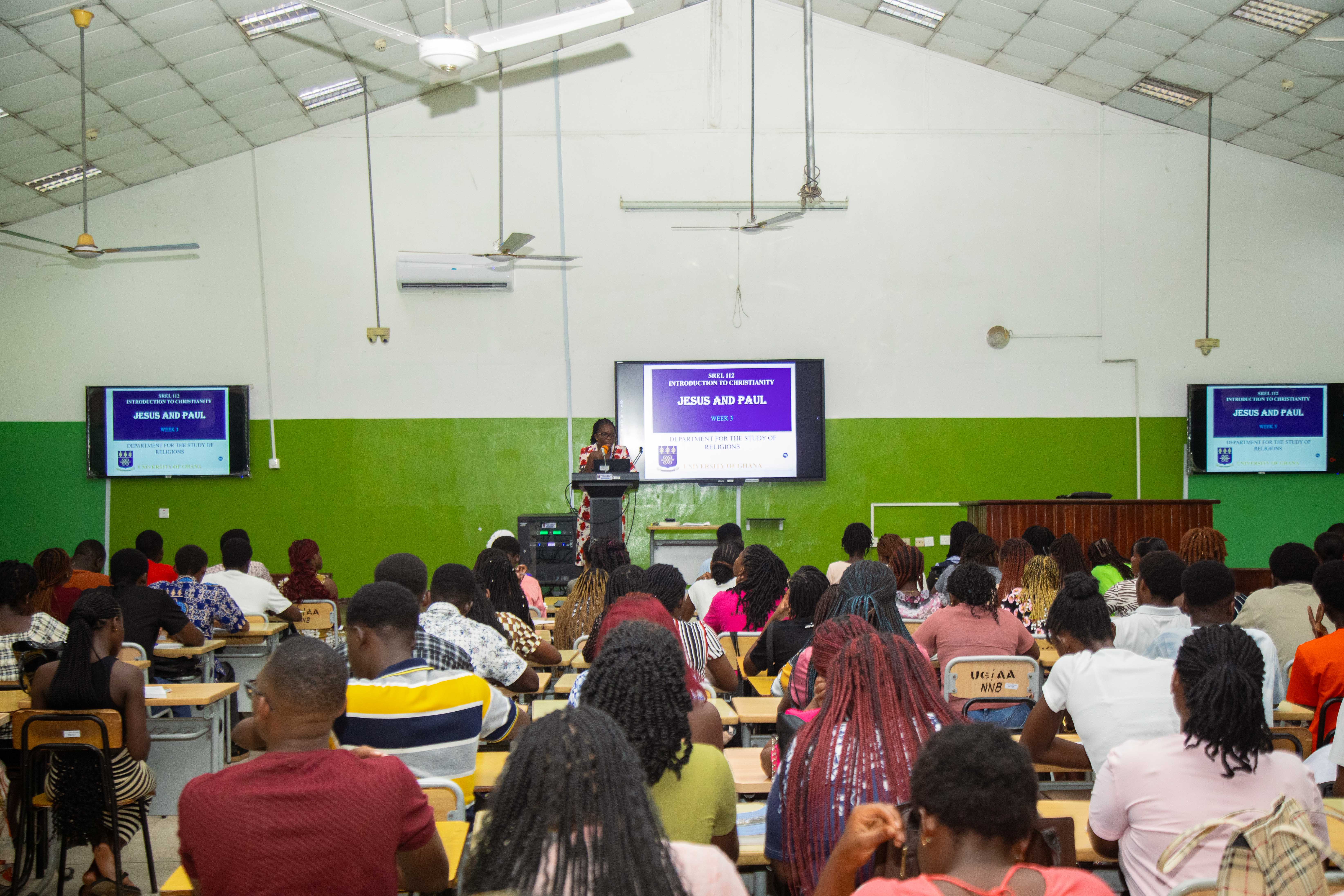 Lecture inside N'Block