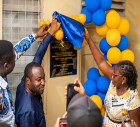 COMMISSIONED & OFFICIAL HANDING OVER OF THE UGDE-JCR OFFICE