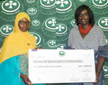 ABL rewards UG best graduating student in Food process engineering