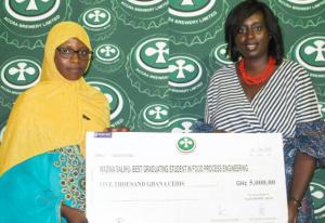 ABL rewards UG best graduating student in Food process engineering