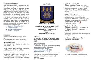Short Courses