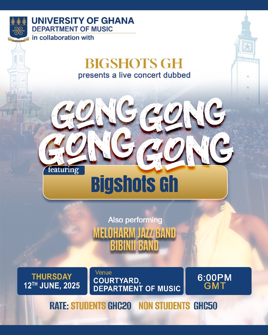 flyer for the bigshots gh gong gong gong gong concert