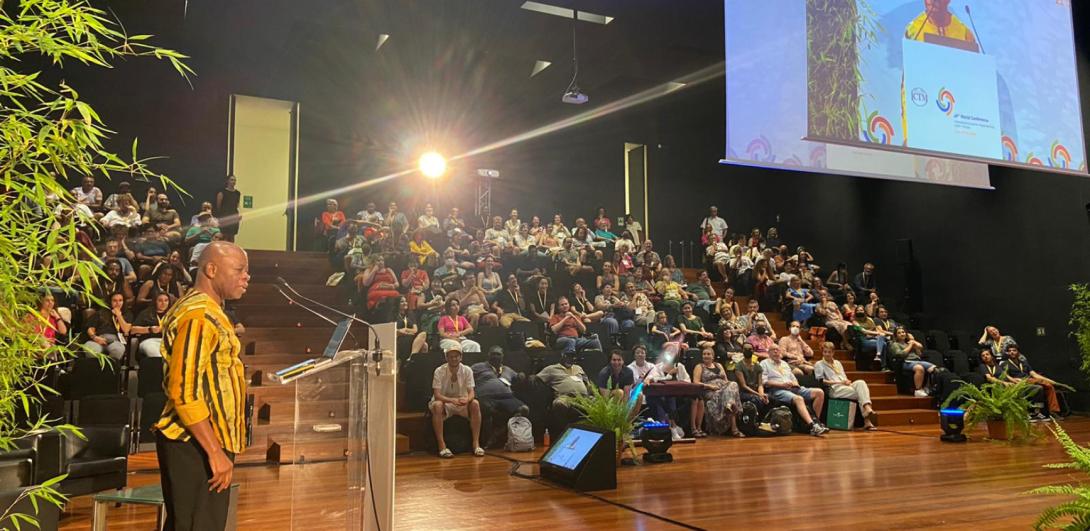 Prof. Daniel Speaking at last year's ICTM conference