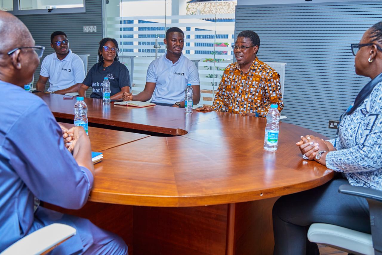 Prof. Justice Bawole speaking during the meeting