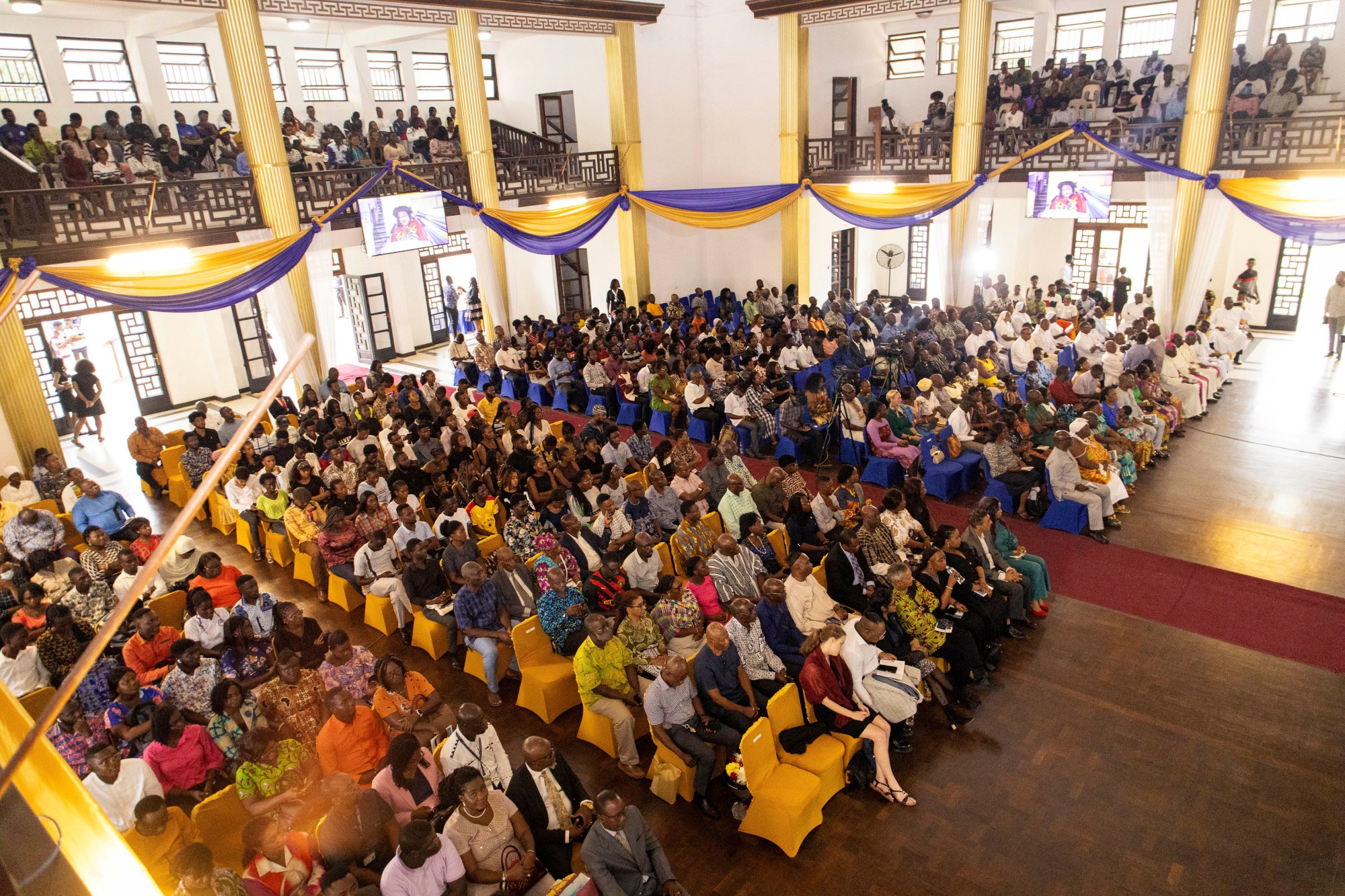 Attendees at the lecture