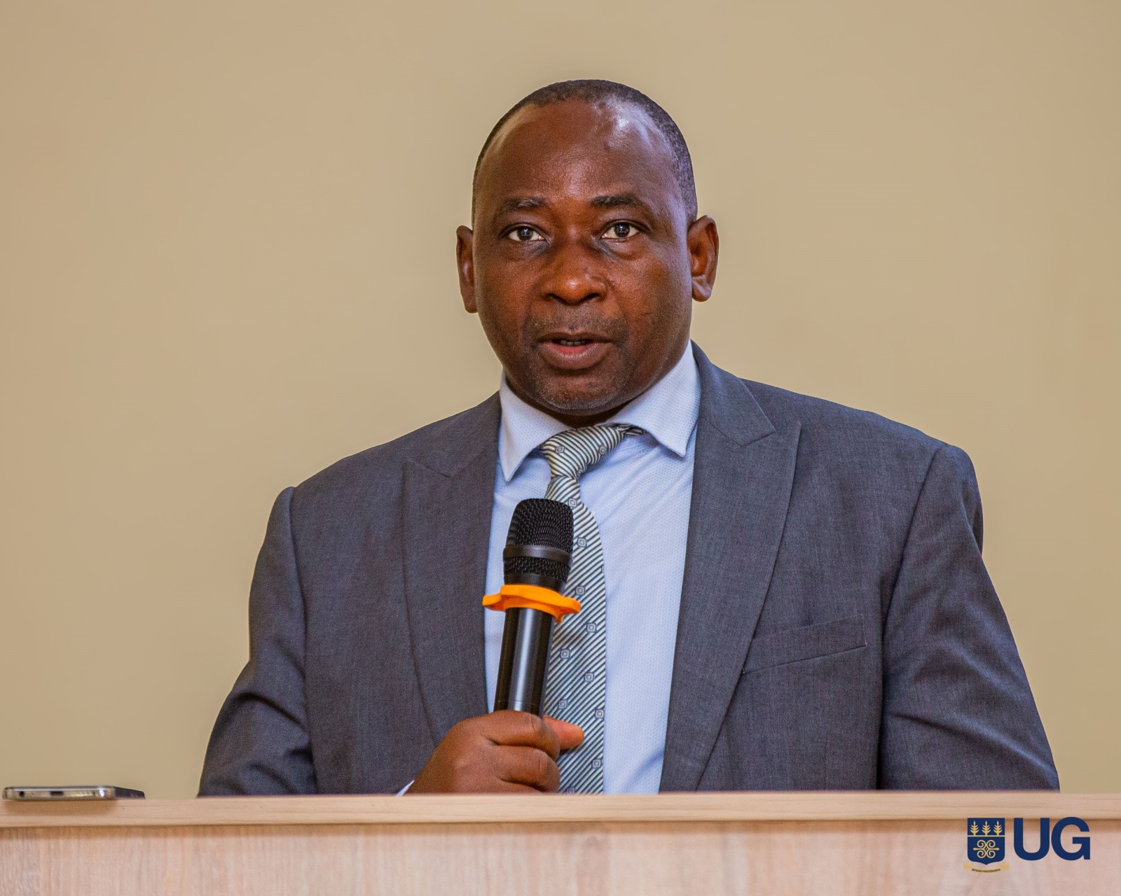 Provost of the College of Humanities, Professor Joseph Yaro