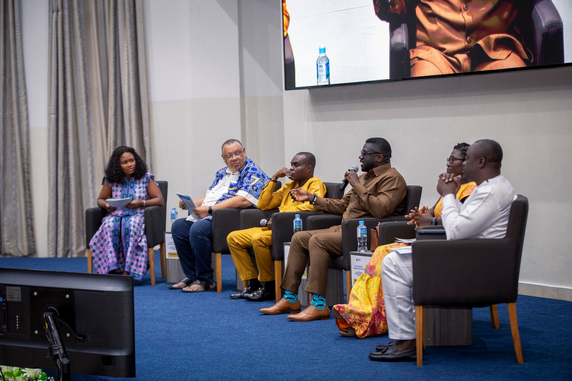 Panelists at the event