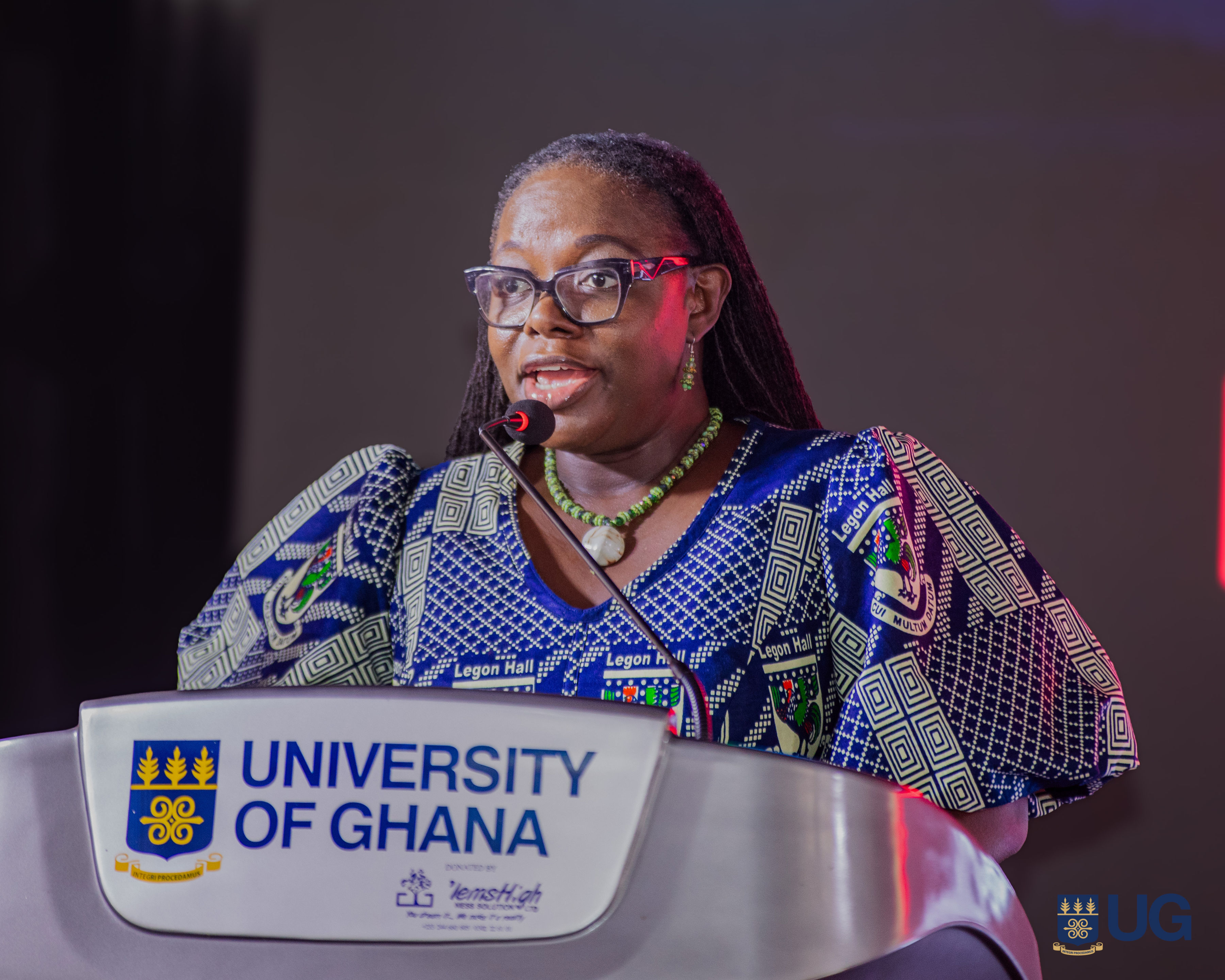 Vice-Chancellor, Prof. Nana Aba Appiah Amfo
