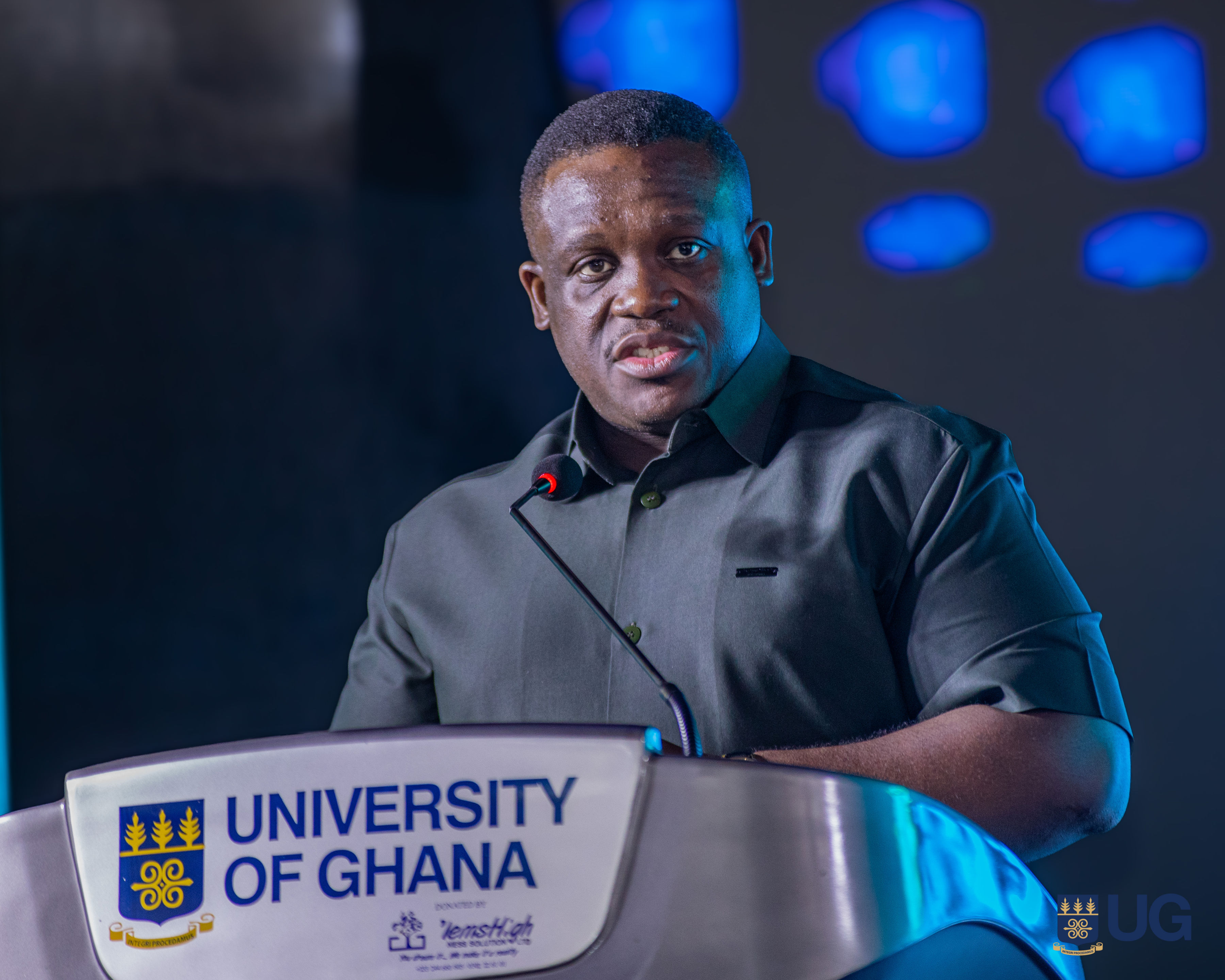 Minister of Communications, Digital Technology and Innovations, Hon. Samuel Nartey George