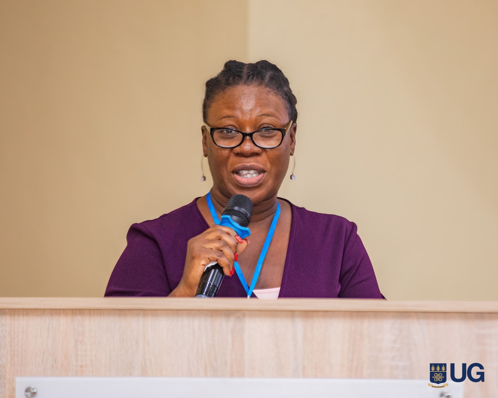 Ms. Selina Torrison Saaka, Head of the Student Financial Aid Office,