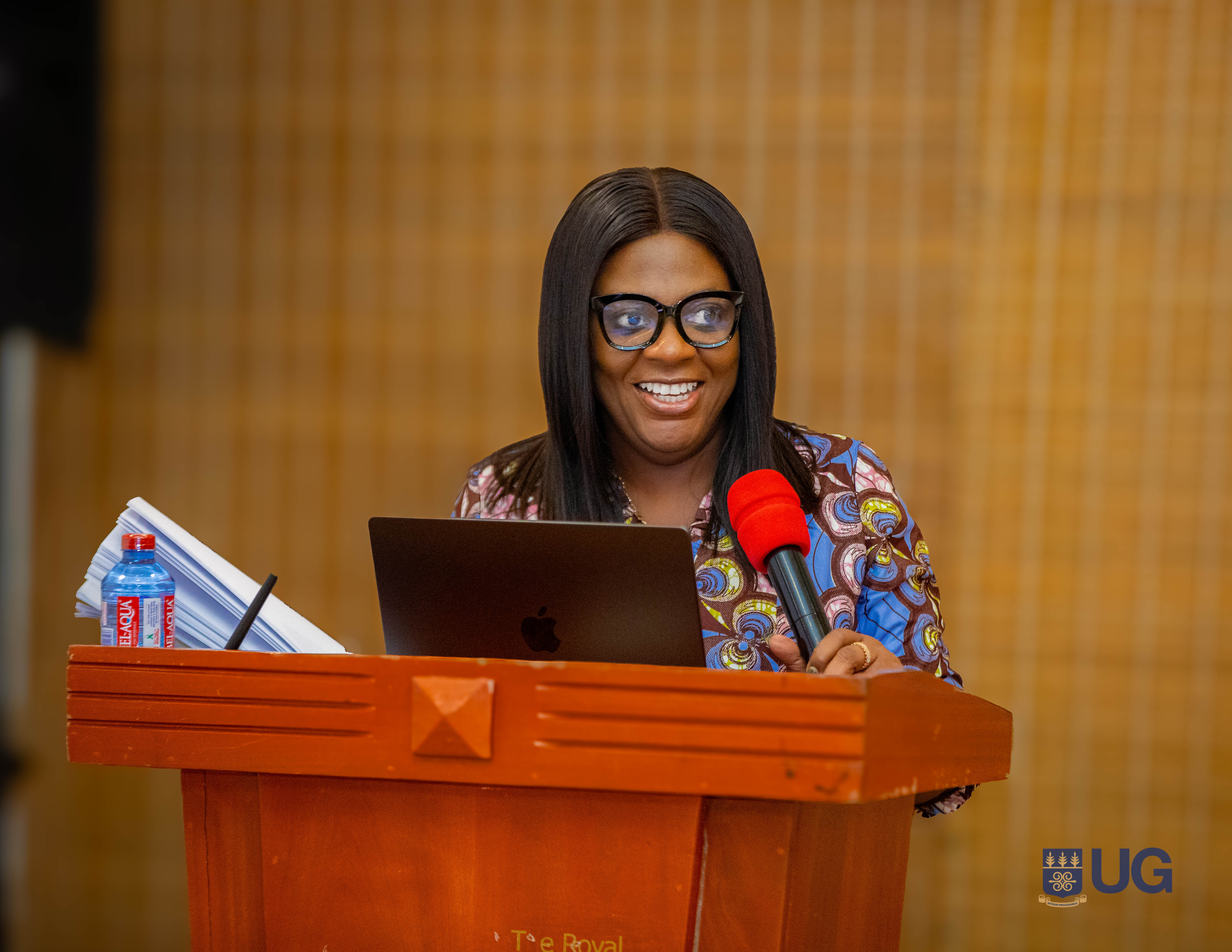 Madam Eva Esselba Mends, Senior Public Financial Management Expert at the Legon Leadership Academy