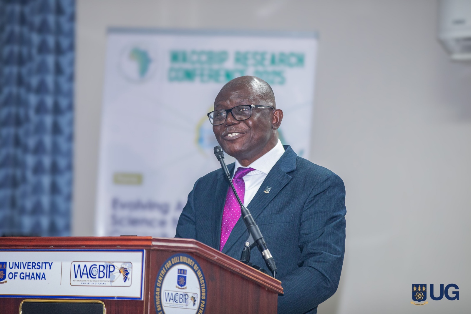 Prof. Felix Ankomah Asante, Pro Vice-Chancellor in charge of Research, Innovation and Development
