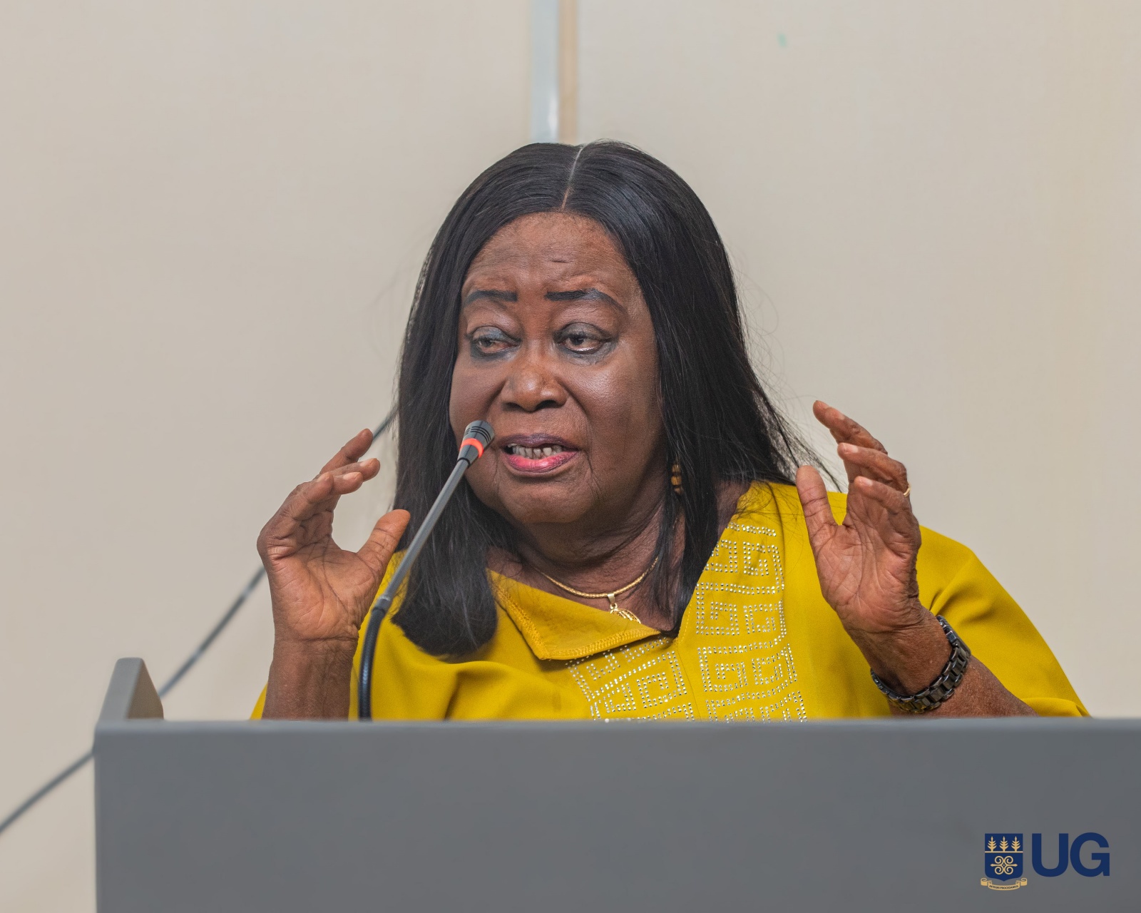 Chancellor of the University, Mrs. Mary Chinery-Hesse