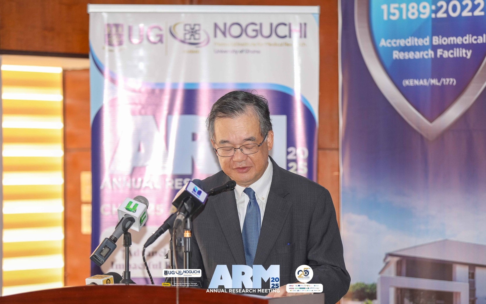 Ambassador of Japan to Ghana, H.E. Hiroshi Yoshimoto