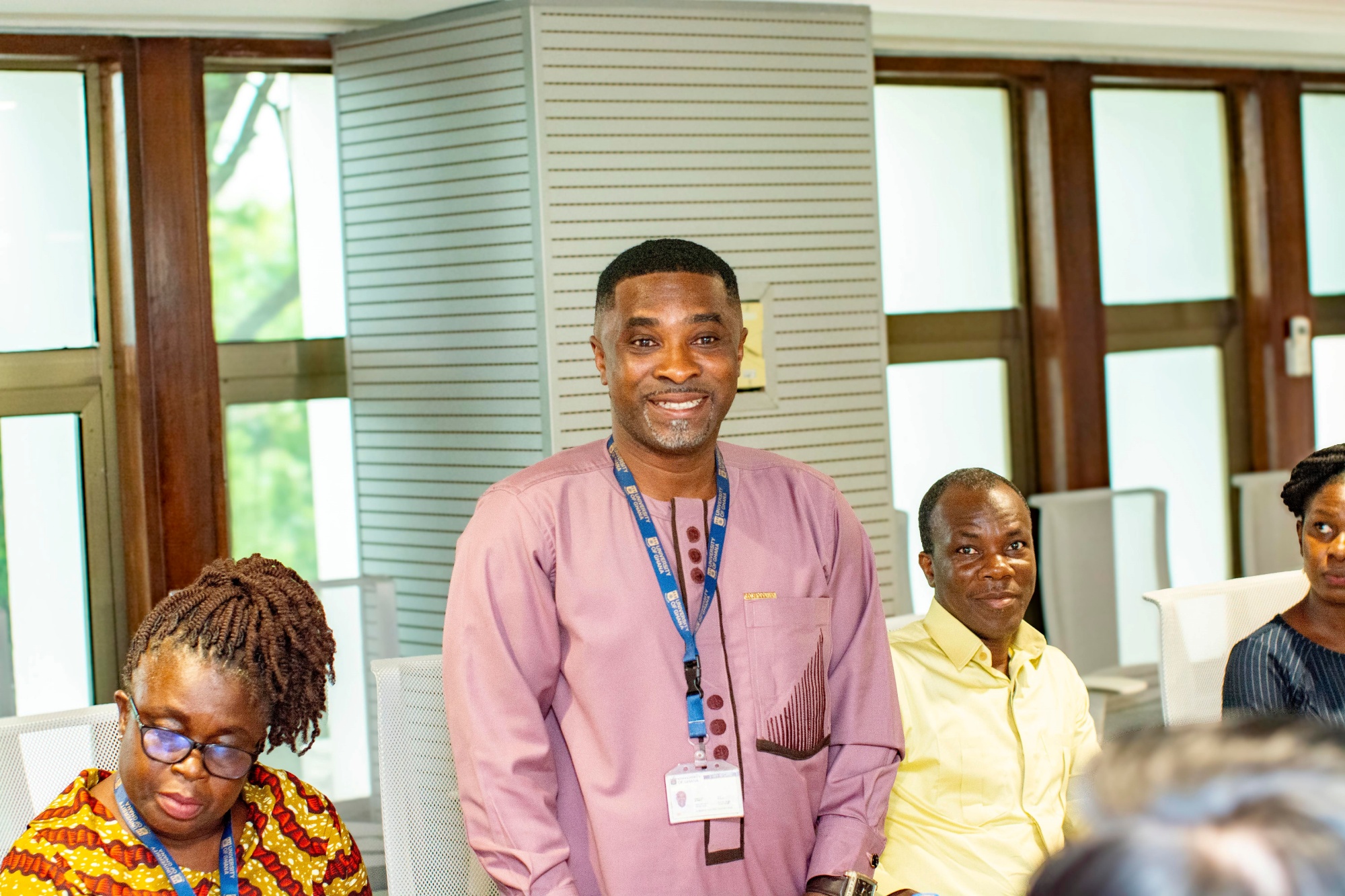 Professor Joseph Adusei Sarkodie, from the School of Pharmacy,