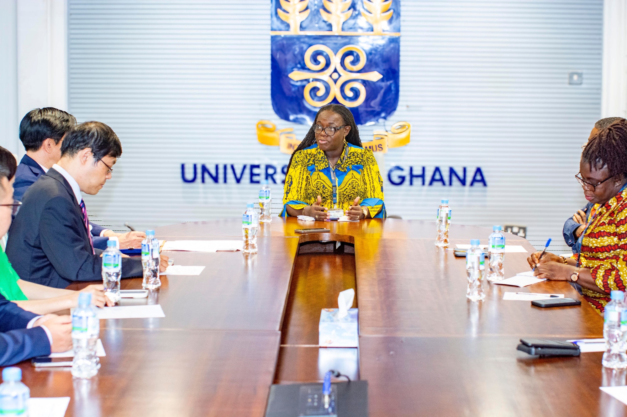 Vice-Chancellor Professor Nana Aba Appiah Amfo,