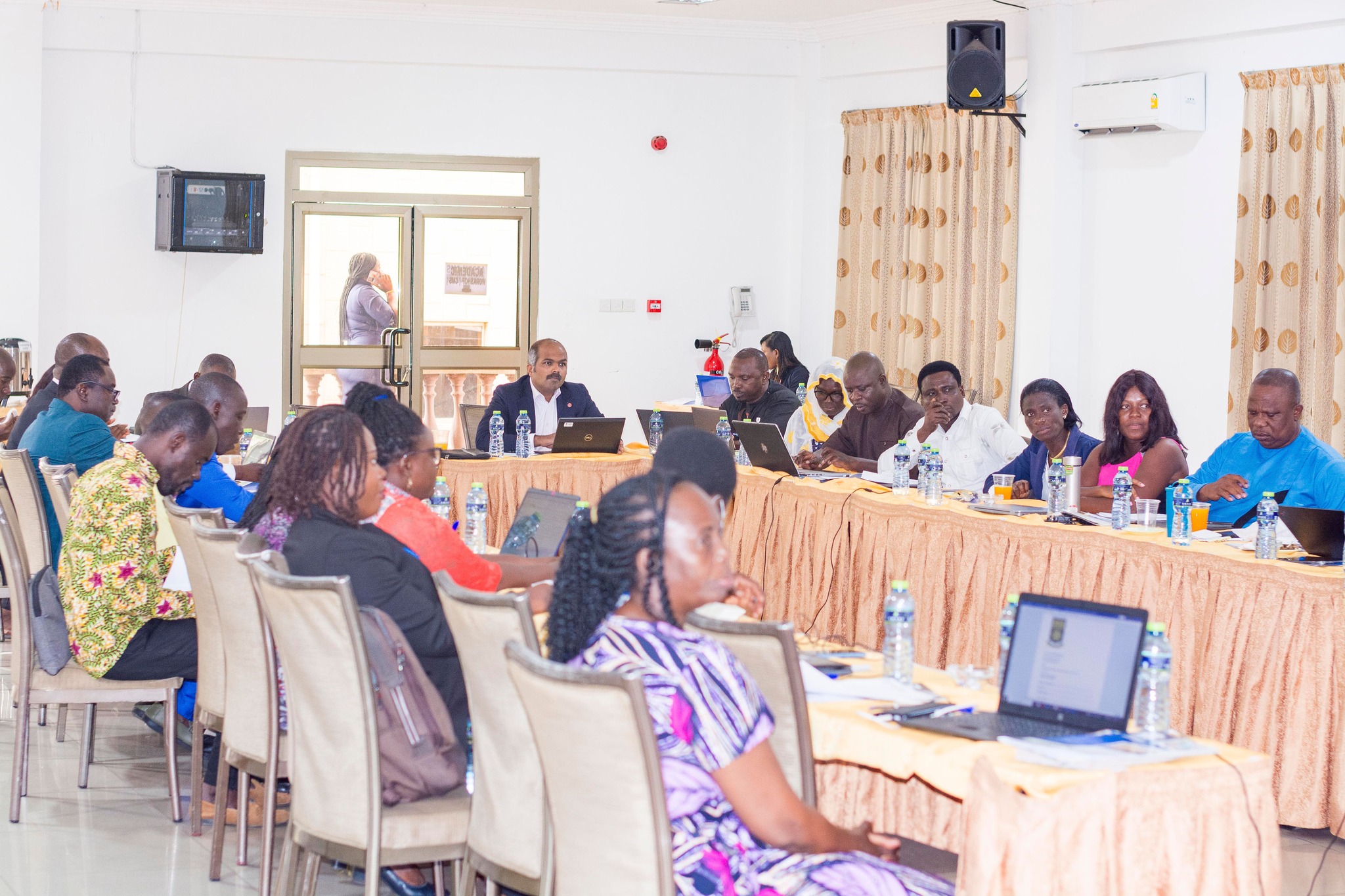 Participants at the training 