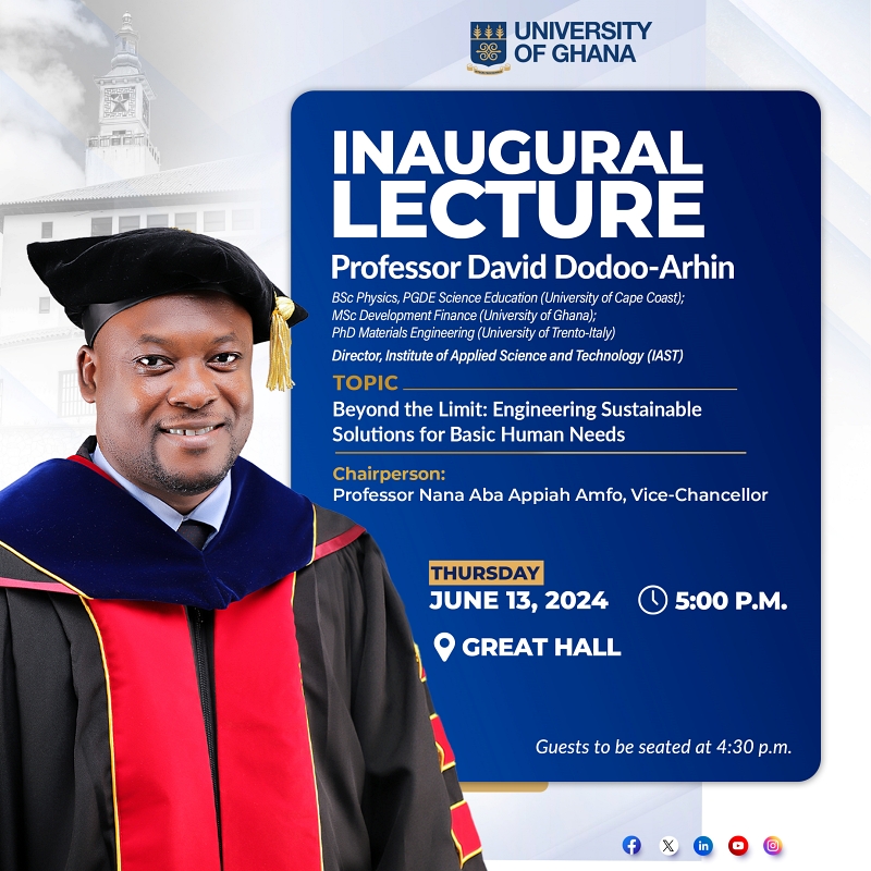 Prof. Dodoo-Arhin Inaugural