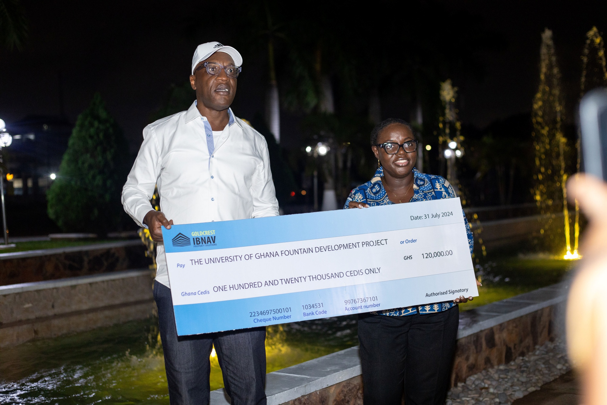 Vice-Chancellor of the University, Prof. Nana Aba Appiah Amfo