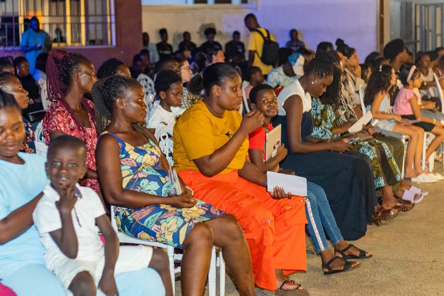 A section of the audience