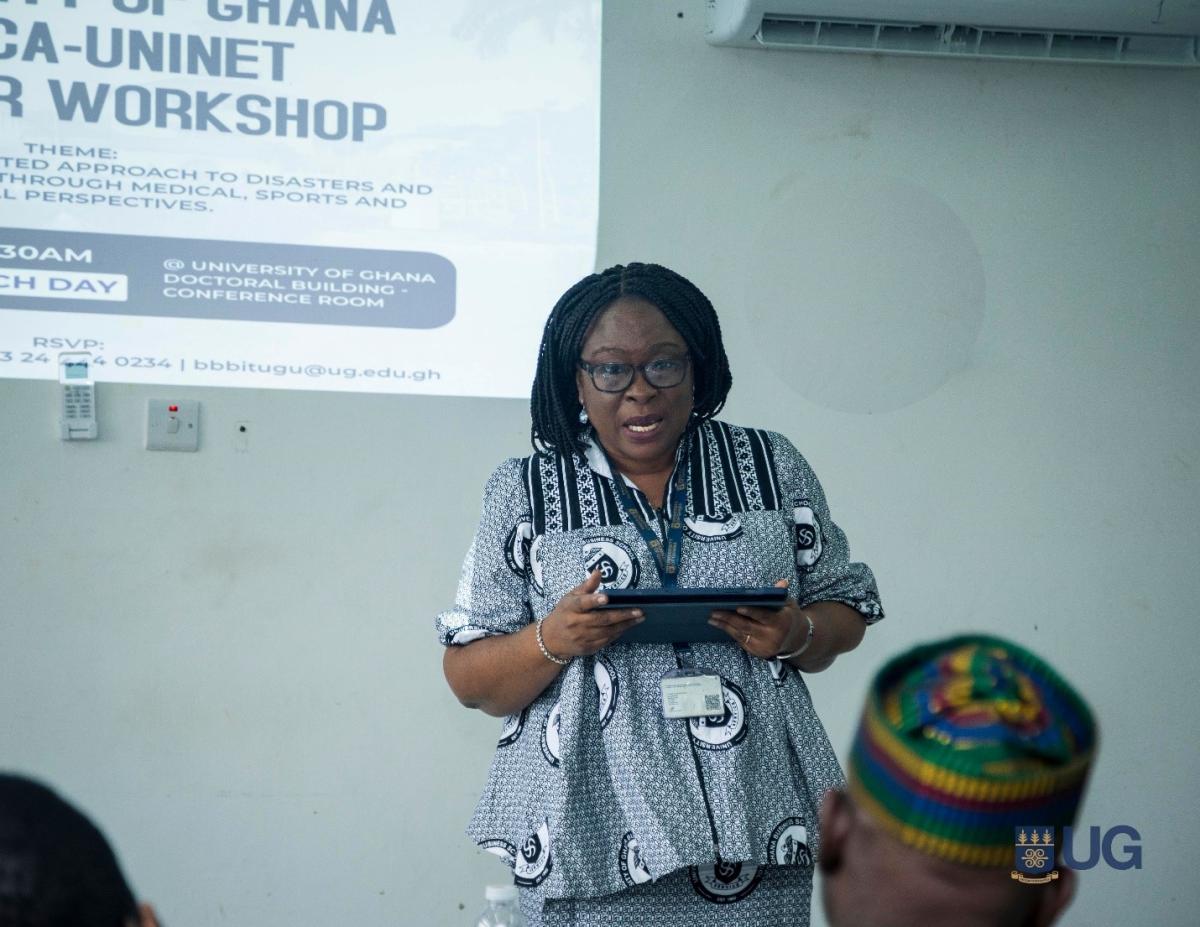 Mrs. Emelia Agyei-Mensah, Registrar of the University of Ghana