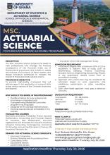 Actuarial Science flyer